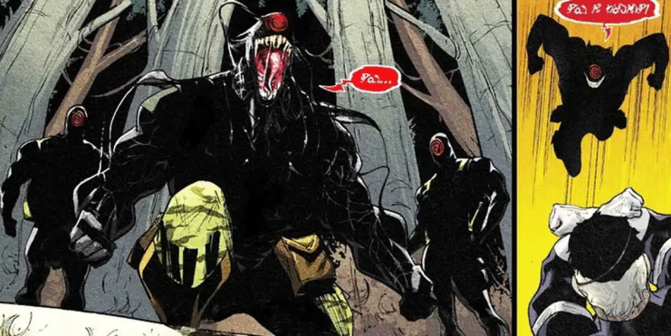 Lobezno y Venom unen fuerzas en Venom War