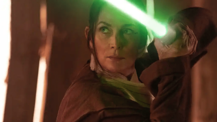 Carrie-Anne Moss habla sobre la nueva forma de lucha Jedi en The Acolyte