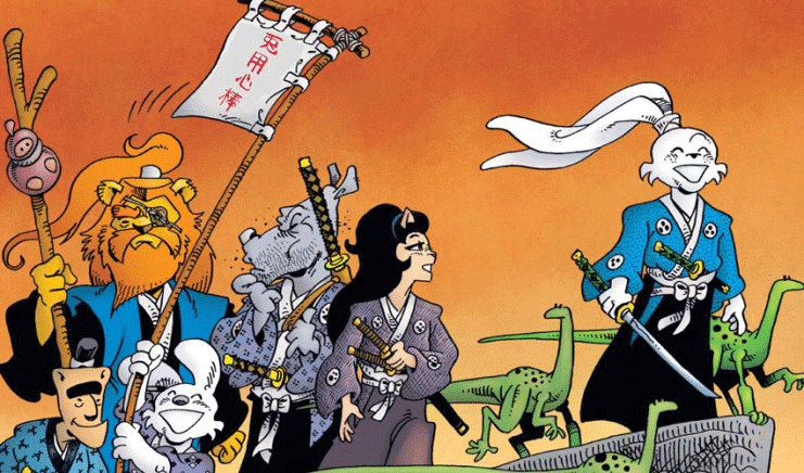 Usagi Yojimbo celebra sus 40 años con una edición limitada de The Crow