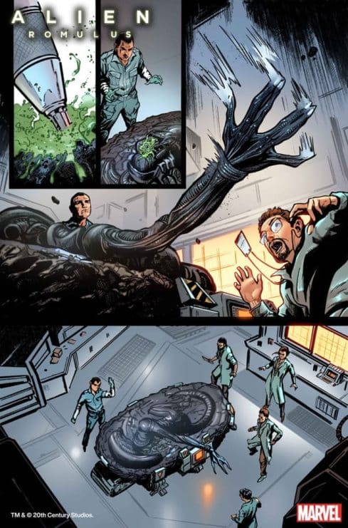 El cómic precuela de Alien: Romulus revela lo ocurrido en la estación espacial Renaissance