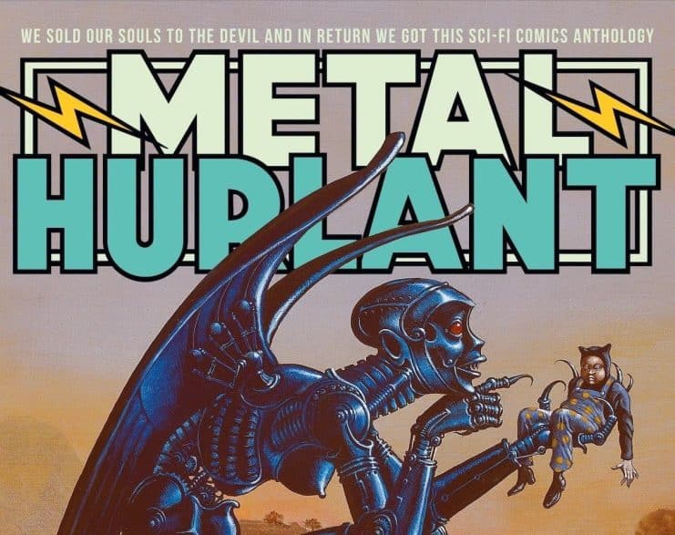 Kickstarter Metal Hurlant, Metal Hurlant 2025, Moebius cómic, nuevas historias cómic, revista Metal Hurlant
