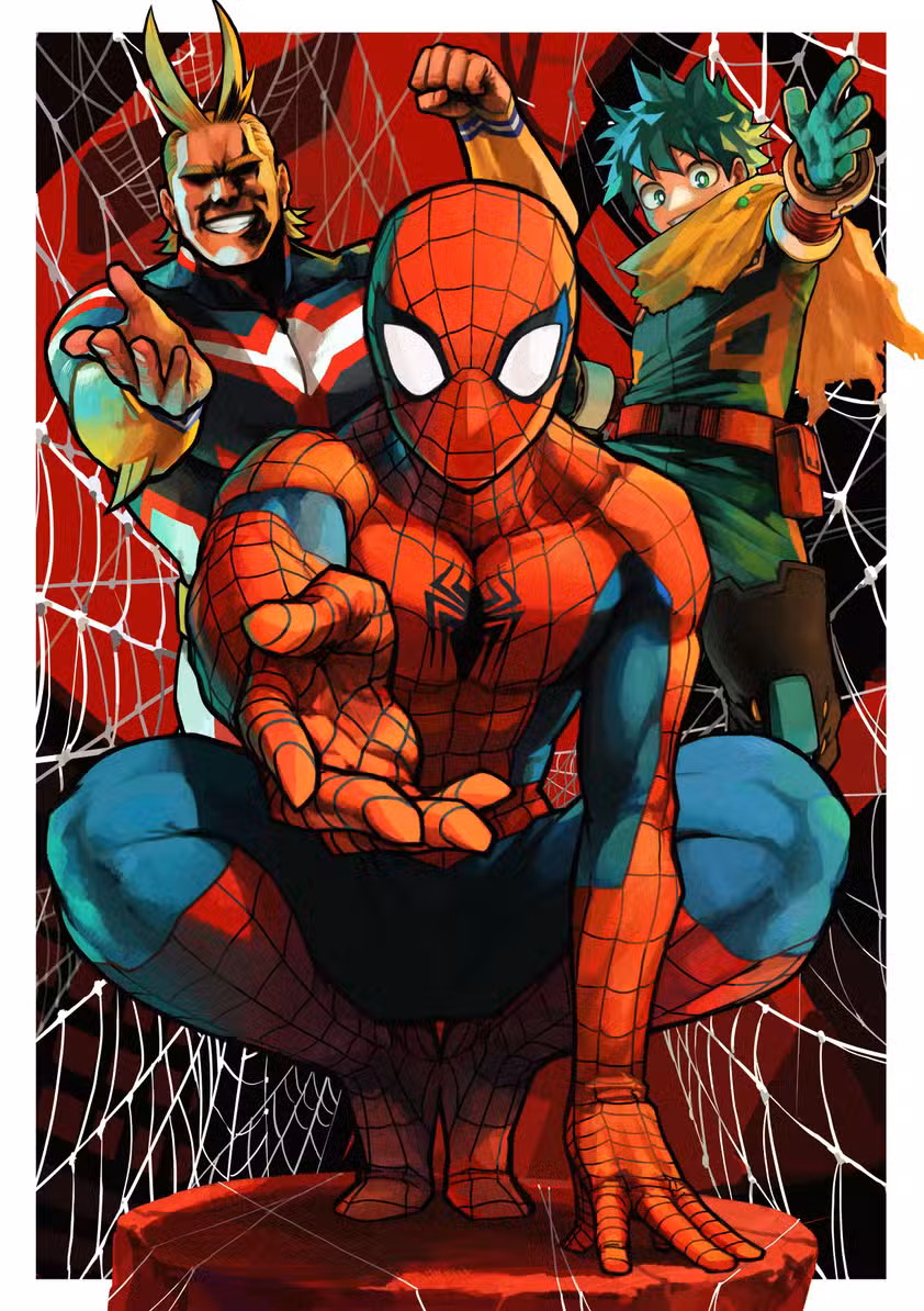 colaboración con Marvel, Kohei Horikoshi, My Hero Academia, nuevo manga