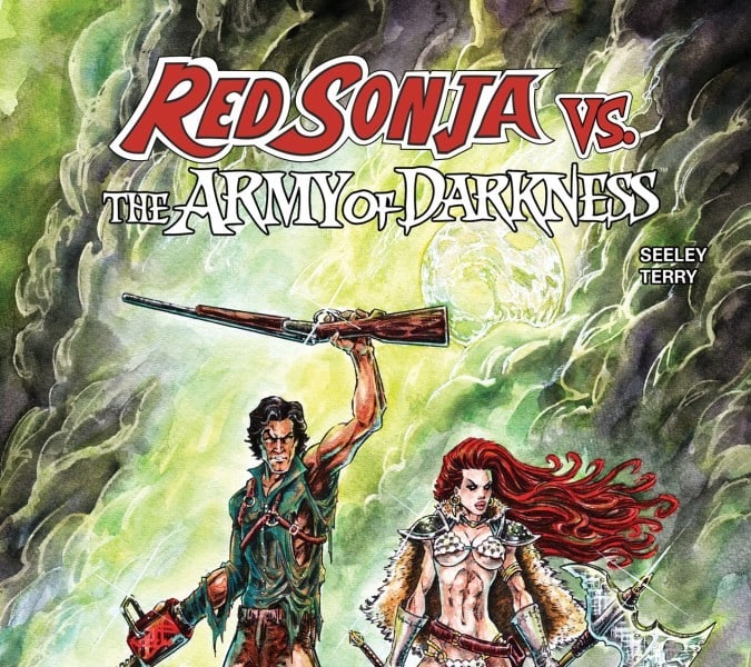 Army of Darkness, Ash J. Williams, crossover cómic, Red Sonja