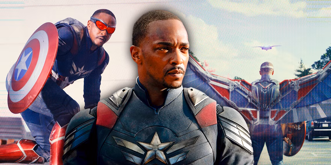Anthony Mackie recuerda el momento en que se enteró de que sería el nuevo Capitán América 1 Anthony Mackie, Capitán América, Harrison Ford, Marvel Studios, Sam Wilson