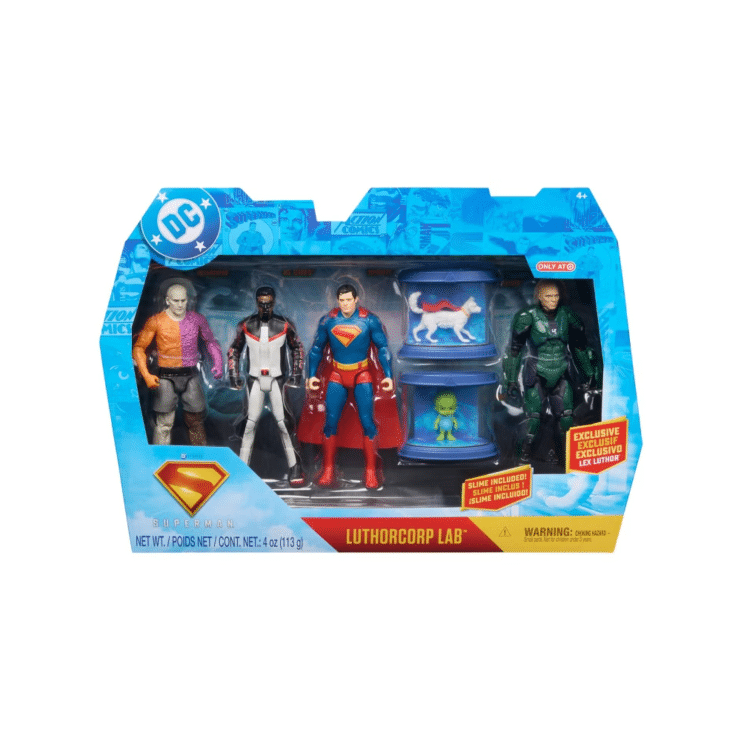 Lex Luthor se arma hasta los dientes en un nuevo set de juguetes de Superman y siembra el caos entre los fans