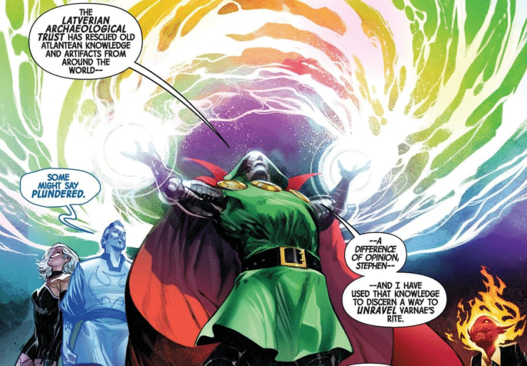 Doctor Doom toma el mando de los Vengadores en los cómics mientras prepara su asalto en Avengers: Doomsday