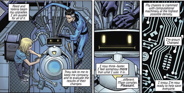 Marvel le da a H.E.R.B.I.E. el protagonismo que se merece en una historia que te va a romper el corazón