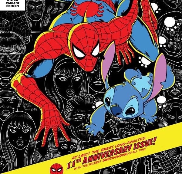 Coleccionismo cómic Marvel, portadas variantes Marvel, Stitch Disney cómic, Stitch Marvel