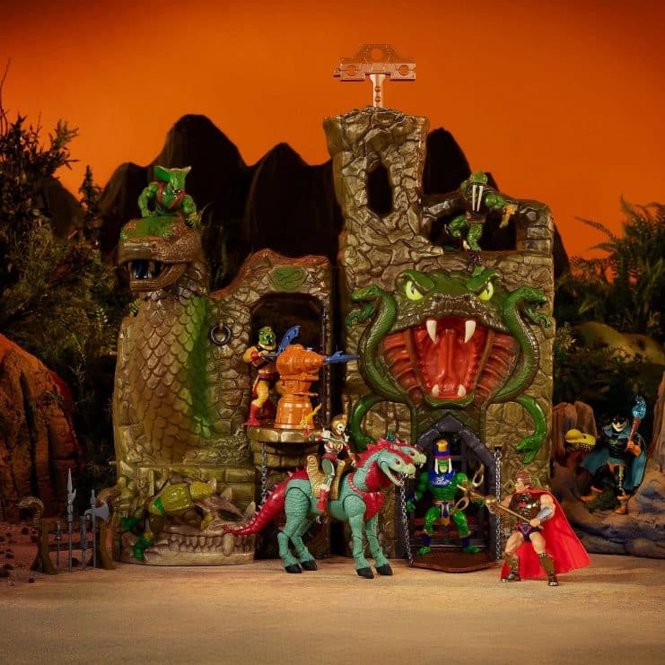 Mattel lanza el Snake Lair de Masters del Universo Origins