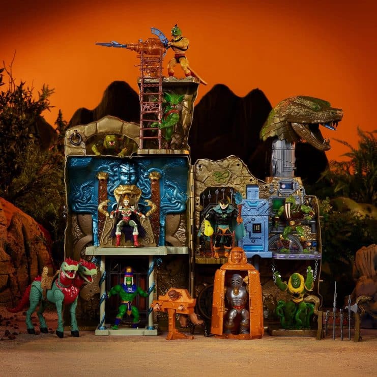 Mattel lanza el Snake Lair de Masters del Universo Origins