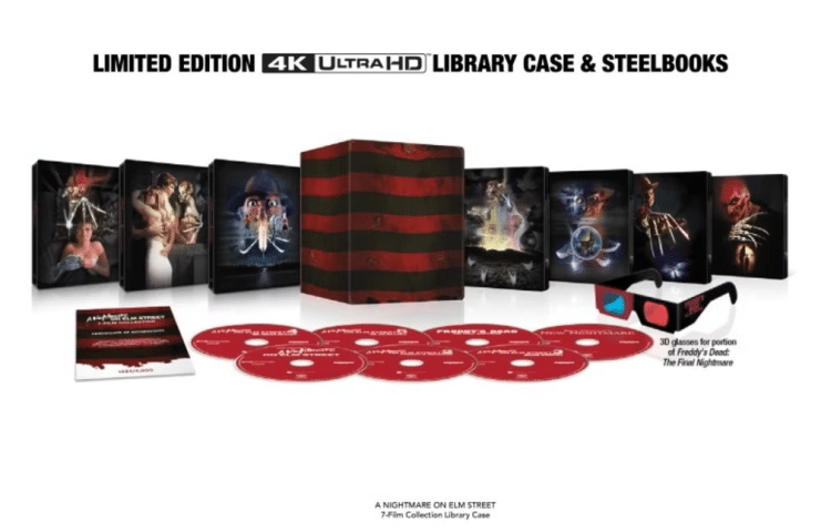 Freddy Krueger vuelve a casa en 4K con la colección definitiva de Pesadilla en Elm Street