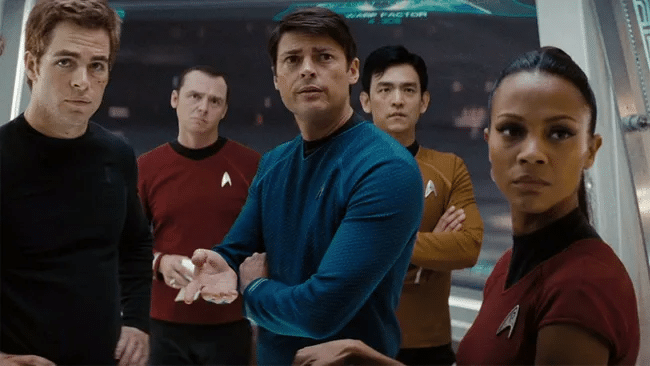 Chris Pine, David Ellison, Paramount, Simon Pegg, Star Trek 4