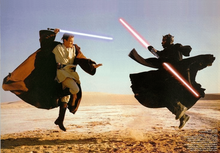 Ewan McGregor revela la verdad tras el duelo con Darth Maul que George Lucas ralentizó