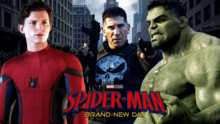 Hulk en Spider-Man 4, Spider-Man: Brand New Day, The Punisher UCM, Tom Holland Spider-Man 2026