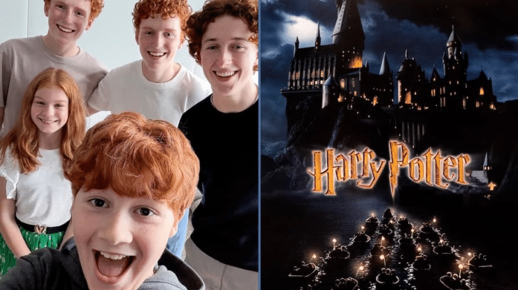 La serie de Harry Potter de HBO presenta a su familia Weasley