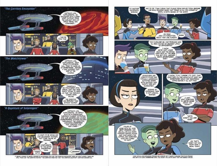 Star Trek: Lower Decks vuelve en formato cómic con misiones aún más locas
