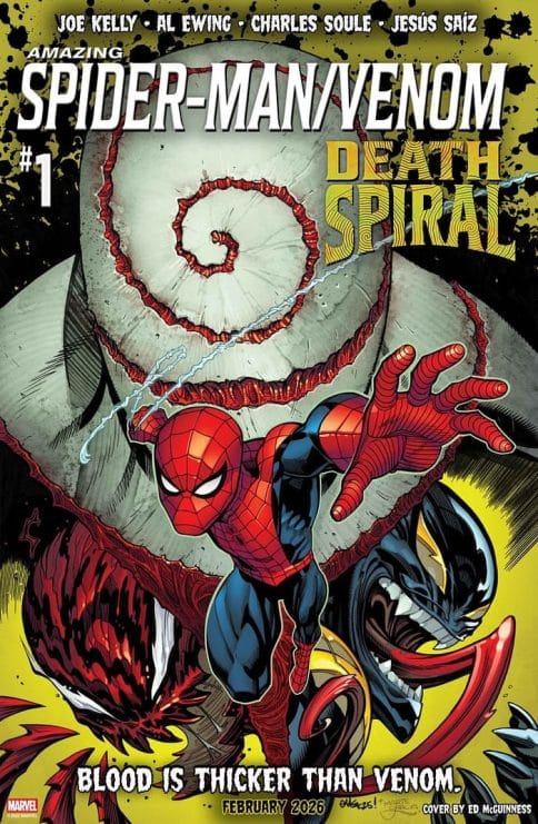 Spider-Man y Venom se enfrentan en Death Spiral antes del reinado de la Reina Negra