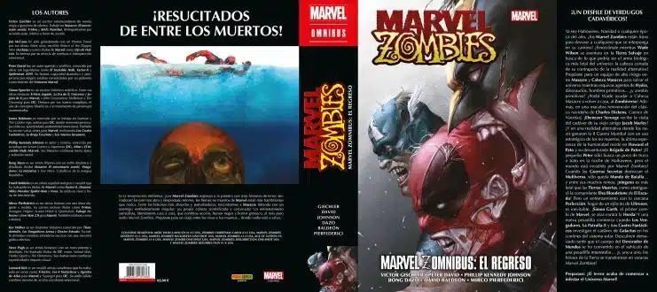 Reseña de Marvel Omnibus. Marvel Zomnibus: el regreso 3 marvel zombies