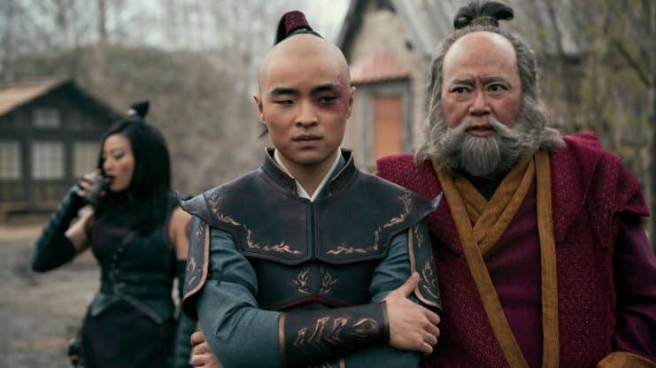 Aang, La leyenda de Aang, Live Action, Netflix
