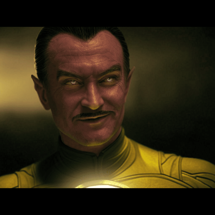 Las caras de Sinestro