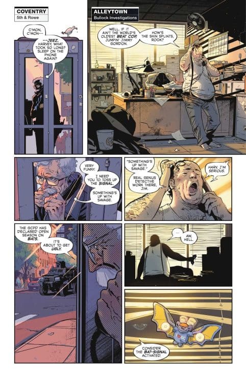 Batman, Batseñal, DC Comics, Matt Fraction