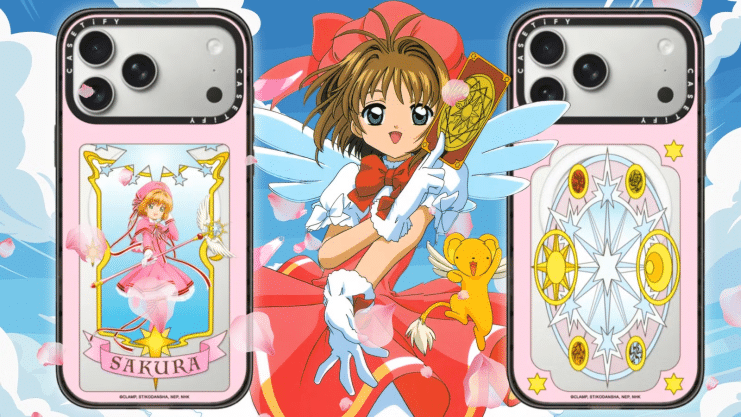 anime mágico, Cardcaptor Sakura, CASETiFY, Clear Card, Clear CardCardcaptor Sakura, colección de accesorios