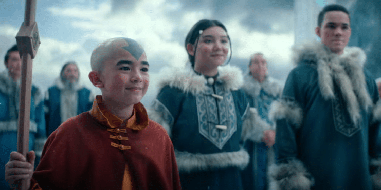 Aang, La leyenda de Aang, Live Action, Netflix