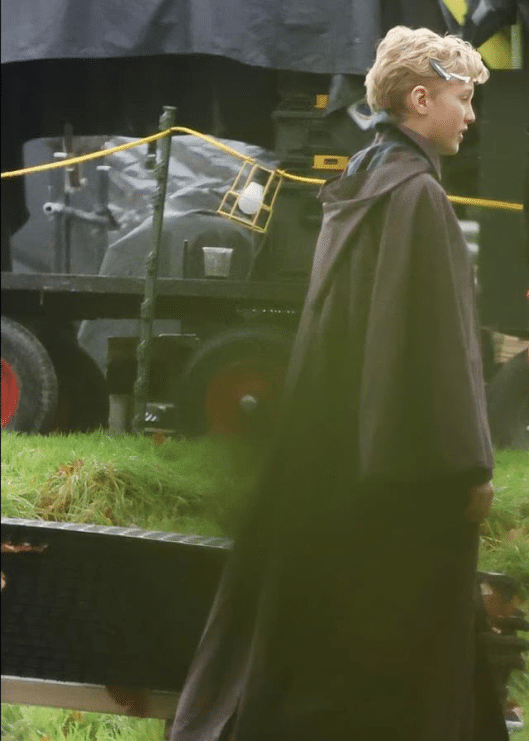 Primer vistazo a Draco y Neville en el set de la nueva serie de Harry Potter de HBO