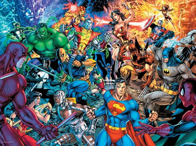 image Marvel and DC