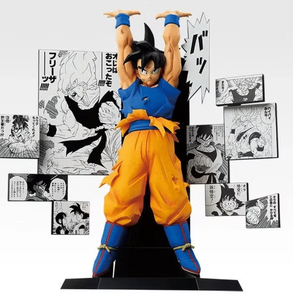Bandai Spirits colección, Dragon Ball 40 aniversario, figuras Ichiban Kuji, figuras manga Dragon Ball, Goku Majin Buu