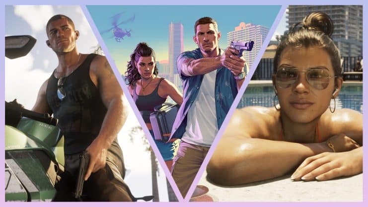 Grand Theft Auto VI 2026, GTA VI, GTA 6 portrait, Rockstar Games, Take-Two Interactive