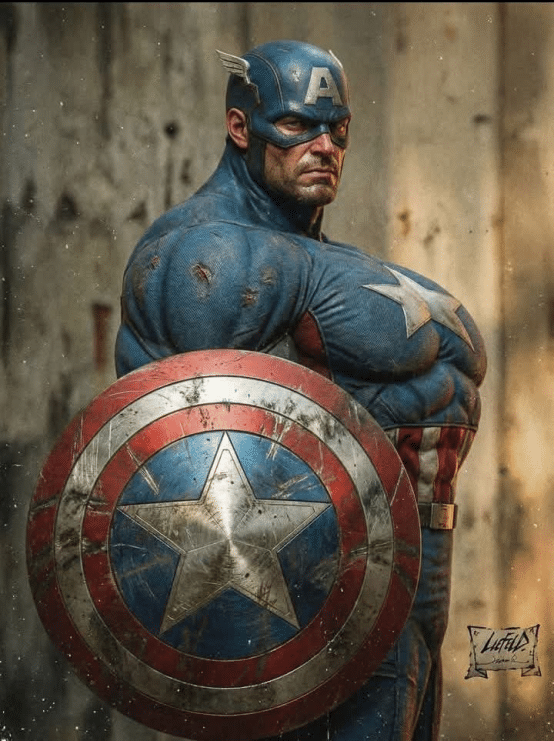 Rob Liefeld vuelve a liarla con una versión “realista” de su Capitán América más polémico