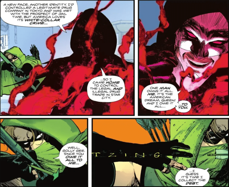 Crimson Archer, Green Arrow, Justice League, Roy Harper