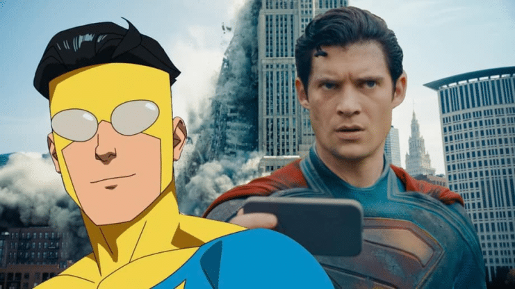 Amazon aprovecha el descuido de Superman para lanzar un troleo de altura con Invencible