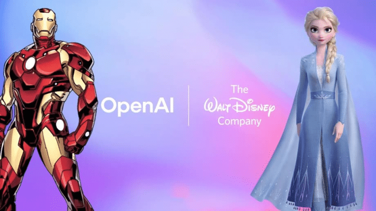 Disney OpenAI, inteligencia artificial Disney, personajes Disney IA, Sora Disney, vídeos generados por IA Disney