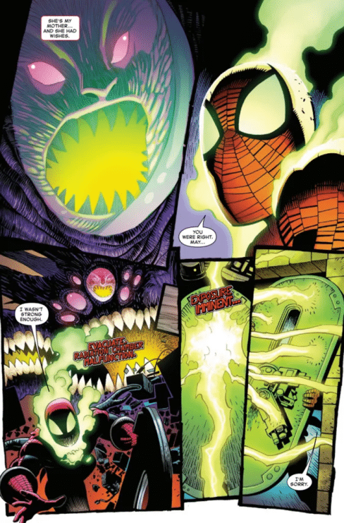 Spider-Man cruza la línea roja y mata a un personaje muy querido en el universo Marvel