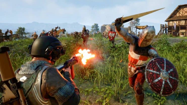 Netflix vuelve a mirar a los videojuegos y esta vez trae rifles de asalto al medievo