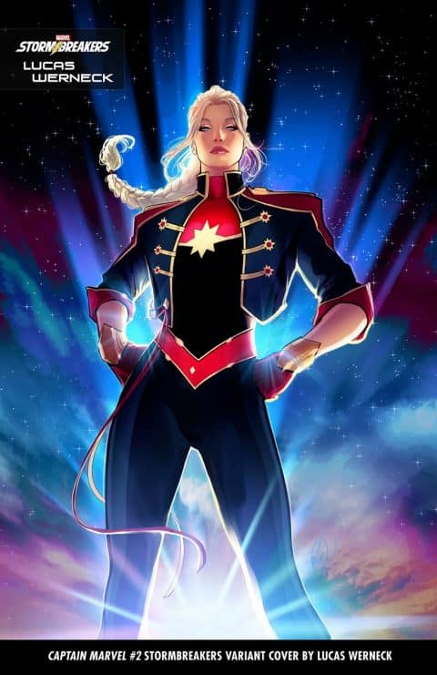 Captain Marvel Dark Past, Carol Danvers cómic, Lucas Werneck Captain Marvel, Paul Jenkins Marvel