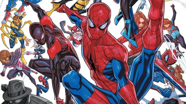 Miles Morales, multiverso marvel, Spider-Gwen, Spider-Man cómics, Spider-Verse