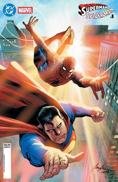 superman y spider-man