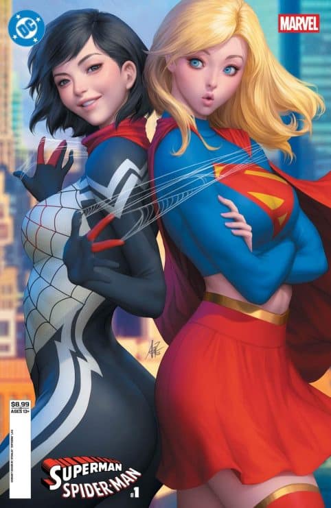 superman y spider-man