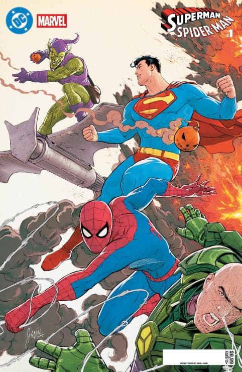 superman y spider-man