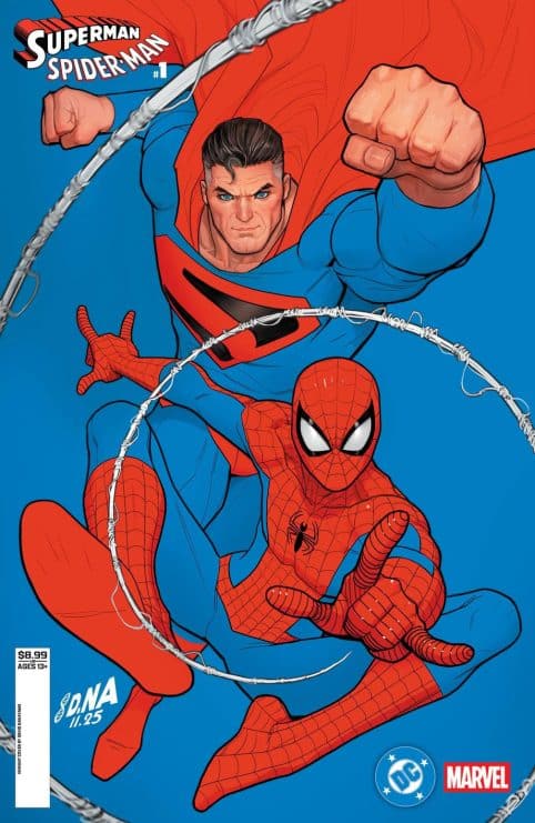 superman y spider-man