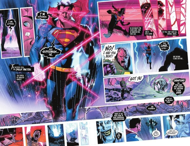 Superman nunca había dado tanto miedo como en DC K.O. #3