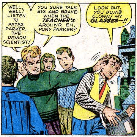 Los 3 peores compañeros de la época estudiantil de Peter Parker