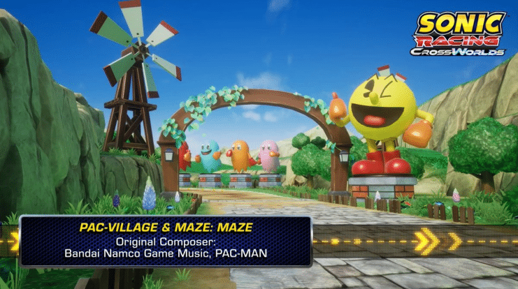 Sonic Racing: CrossWorlds pisa el acelerador con Pac-Man y convierte la nostalgia en DLC