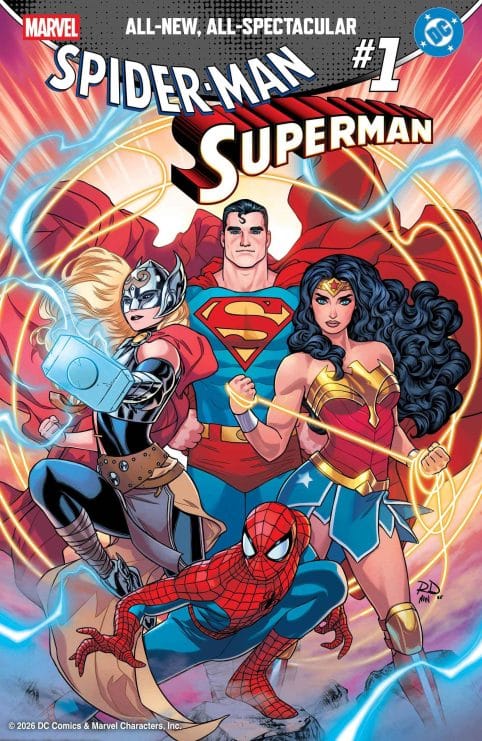 Spider-Man y Superman vuelven a cruzar universos con un crossover histórico que reúne a Marvel y DC