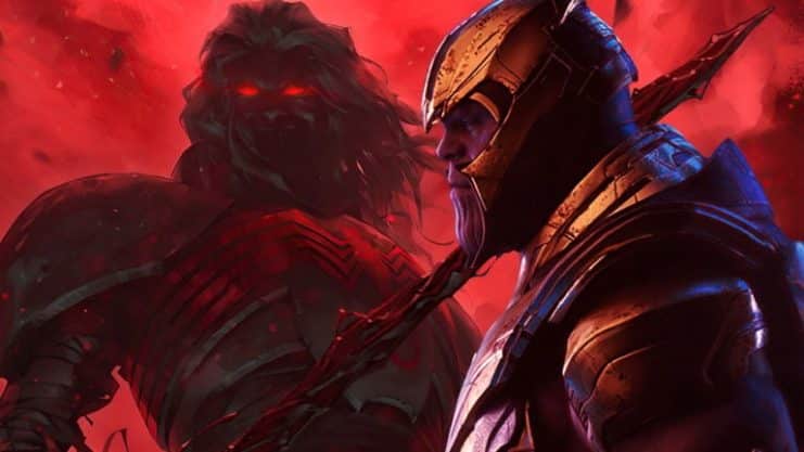 Knull Marvel, Rey de negro, Thanos Marvel, Villanos Marvel