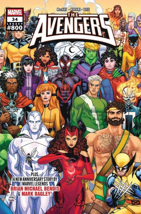 Brian Michael Bendis vuelve a Marvel por todo lo alto en Avengers #34