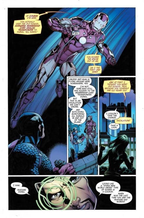 Brian Michael Bendis vuelve a Marvel por todo lo alto en Avengers #34